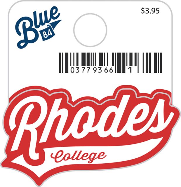 Rhodes College Mini Sticker