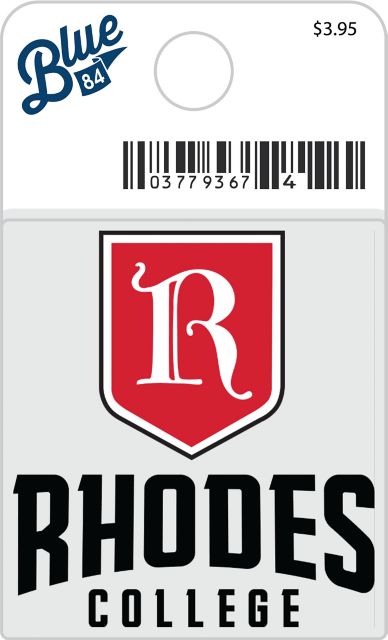 Rhodes College Lynx Mini Sticker