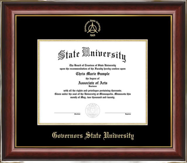 Governors State University Classic Diploma Frame