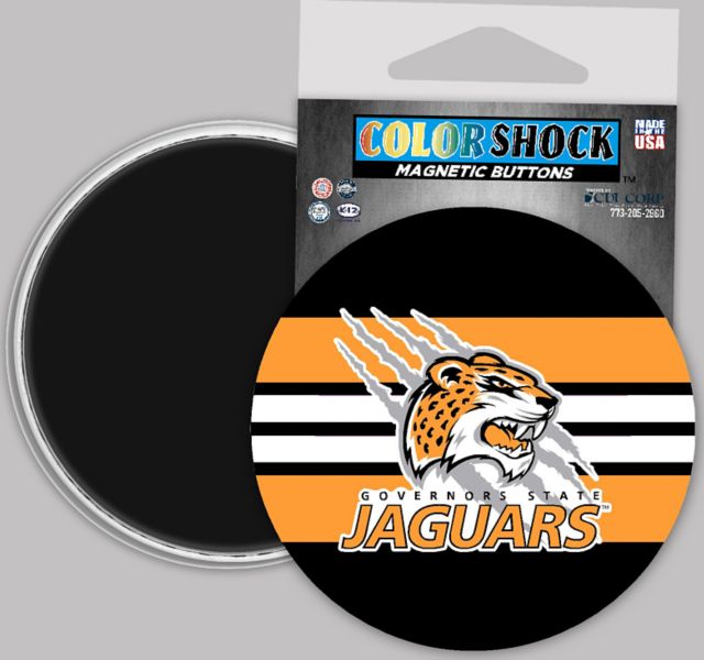 Governors State University 3" Button Magnet