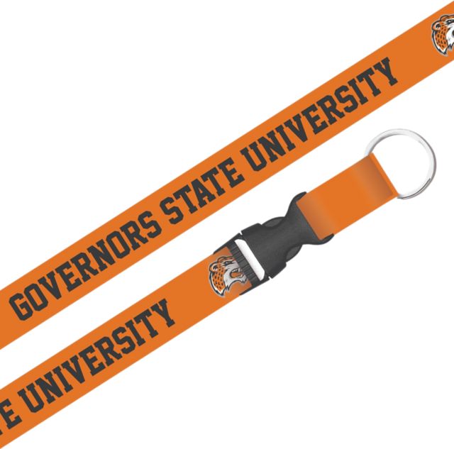 Governors State University Lanyard with Buckle