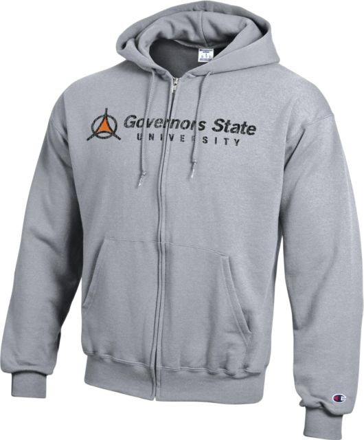 Governors State University Full Zip Hooded Sweatshirt