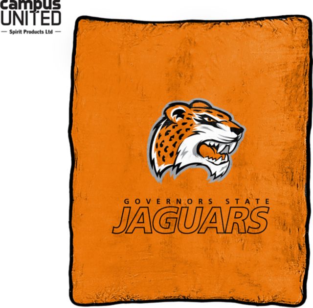 Governors State University Silk Touch Throw Blanket