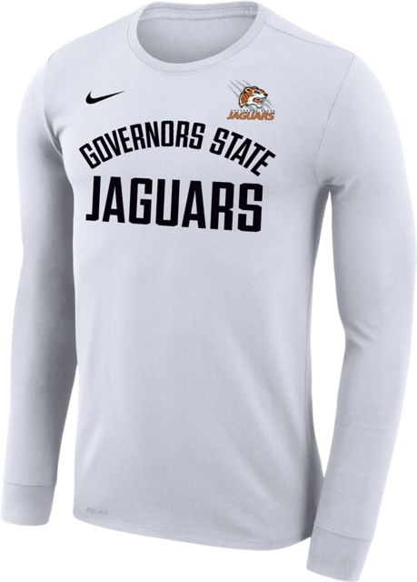 Governors State University Jaguars Long Sleeve T-Shirt | Champion | Black | Large