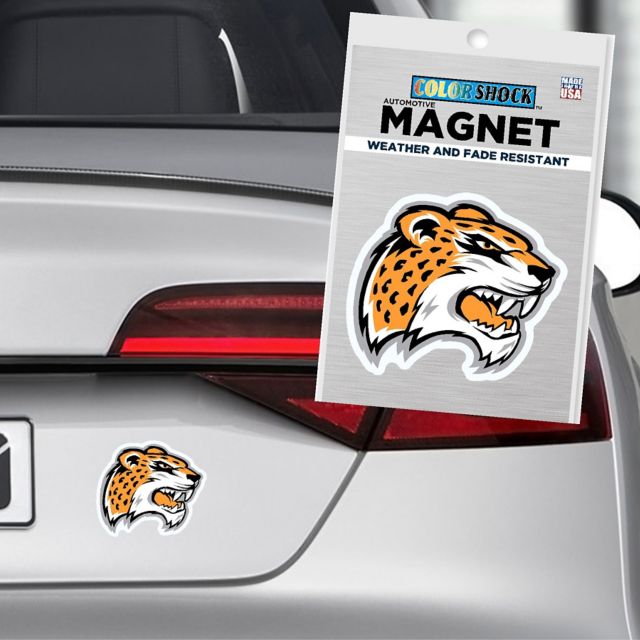 Governors State University Jaguars 4x4 Magnet