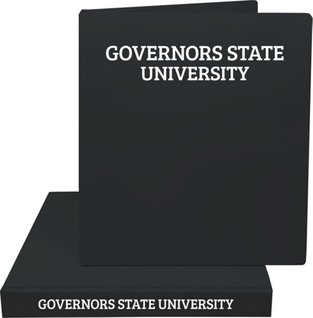 Governors State University 1'' Vinyl Binder
