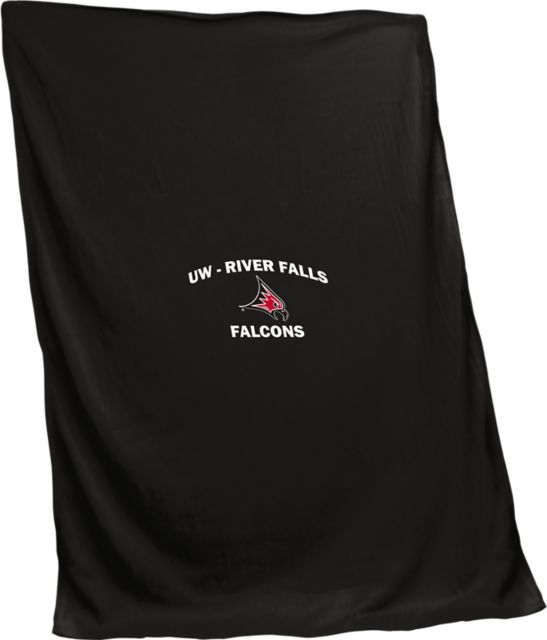 University of Wisconsin - River Falls 84 x 54 Falcons Sweatshirt Blanket