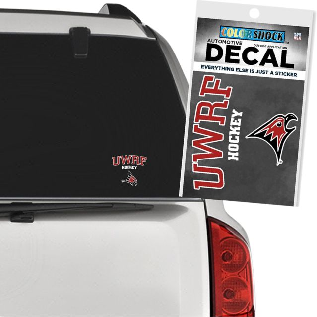 University of Wisconsin - River Falls Falcons Hockey Decal
