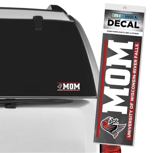 University of Wisconsin - River Falls Falcons Mom Decal