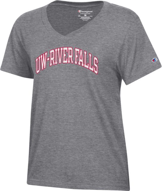 University of Wisconsin - River Falls Women's V-Neck Short Sleeve T-Shirt