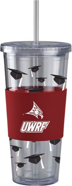 University of Wisconsin - River Falls Acrylic Tumbler with Straw