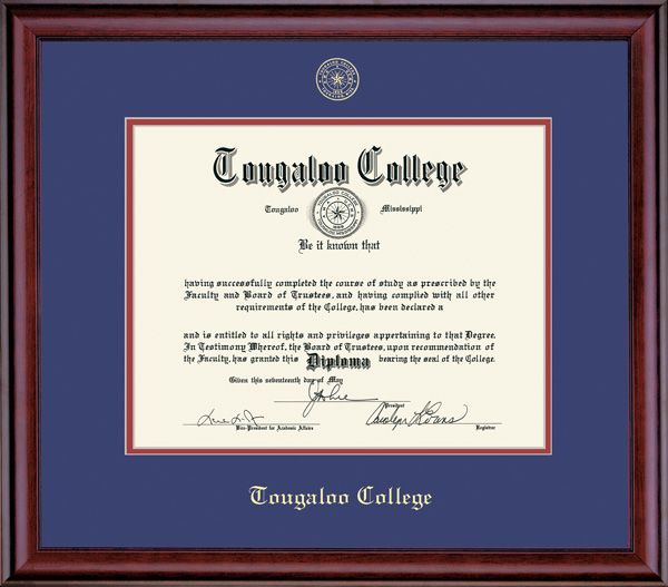 Tougaloo College 8x10 Classic Diploma Frame