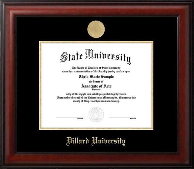 Dillard University 8" x 10" Diploma Frame