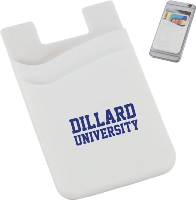 Dillard University Silicone Card Wallet