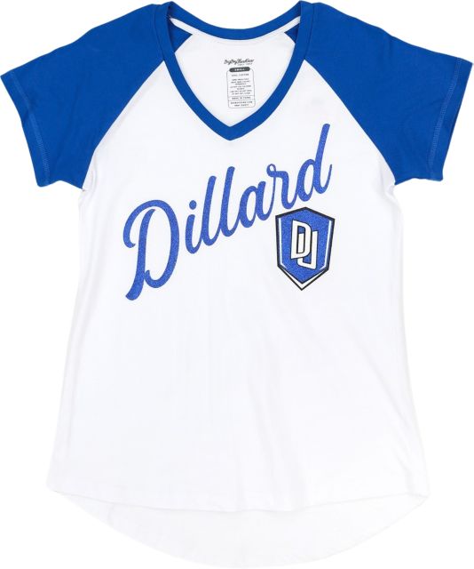 Dillard University Women's V-Neck Short Sleeve T-Shirt