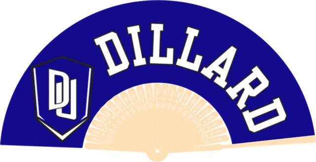 Dillard University Bleu Devils Hand Fan