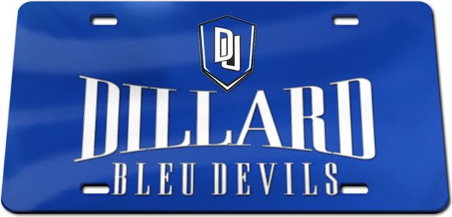 Dillard University License Plate