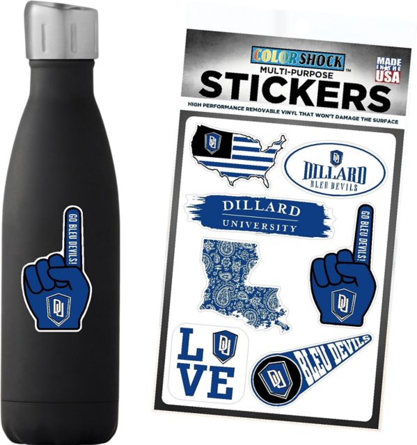 Dillard University 7.5'' x 7.5'' Sticker Sheet