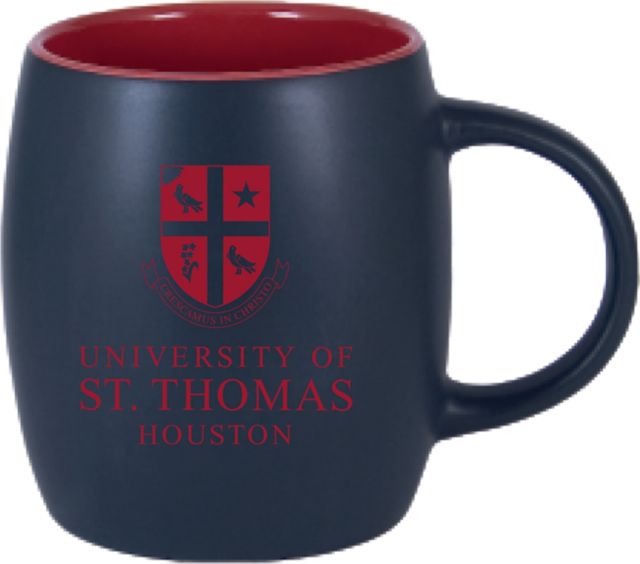 University of Saint Thomas 12 oz. Black Out Robusto Mug
