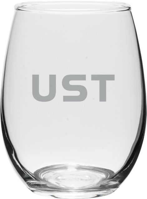 University of Saint Thomas 15 oz. Wine Glass