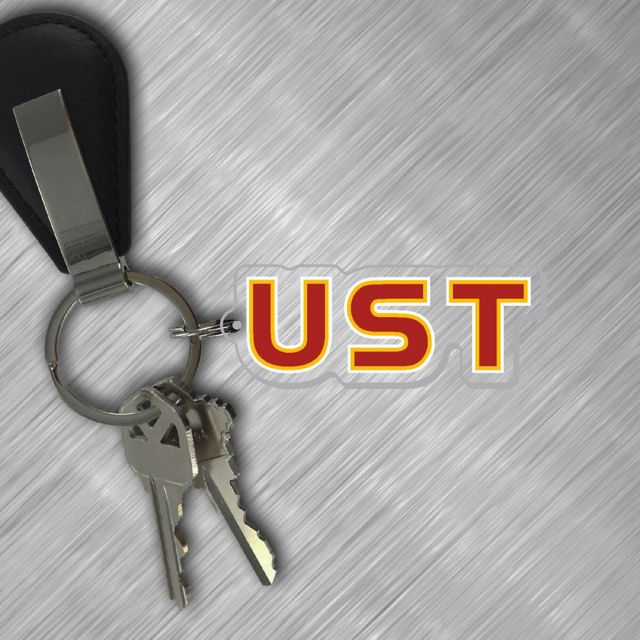 University of Saint Thomas Laser Cut Keytag