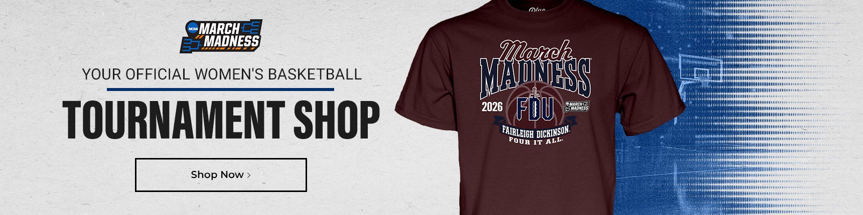 Your official women's basketball tournament shop. Shop now.