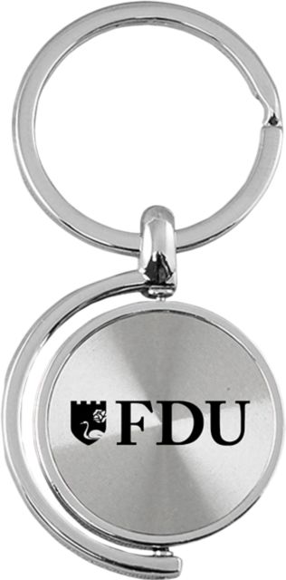 Fairleigh Dickinson University Spinner Key Tag