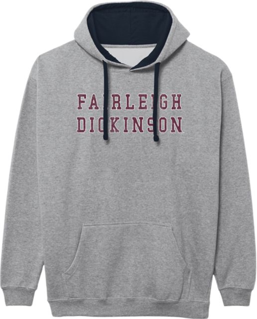 Fairleigh Dickinson University Colorblock Hooded Sweatshirt