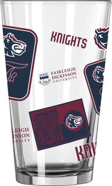 Fairleigh Dickinson University 16 oz. Pint Glass