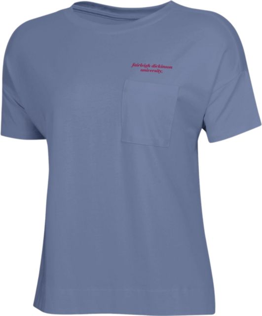 Fairleigh Dickinson University Women's Pocket Short Sleeve T-Shirt