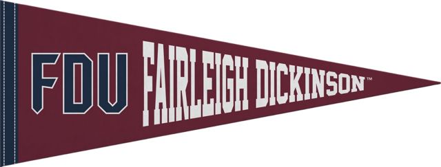 Fairleigh Dickinson University 9"X24" Full Color Pennant