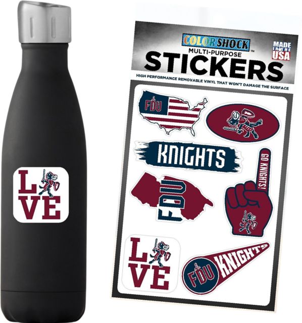 Fairleigh Dickinson University 7.5'' x 7.5'' Sticker Sheet