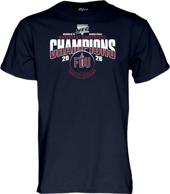 Fairleigh Dickinson University Women’s Basketball NEC 2026 Regular Season Conference Champions T-Shirt