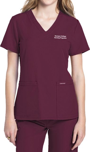 Ramapo College of New Jersey Nursing Programs Scrub Top