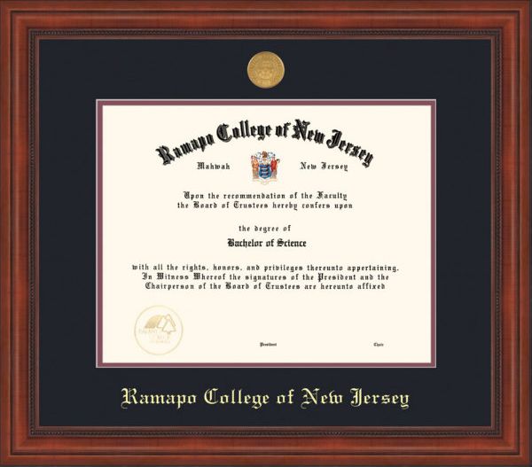 Ramapo College Of New Jersey Millenium Diploma Frame -ONLINE ONLY