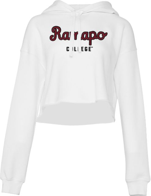Ramapo College of New Jersey Women's Crop Hooded Sweatshirt