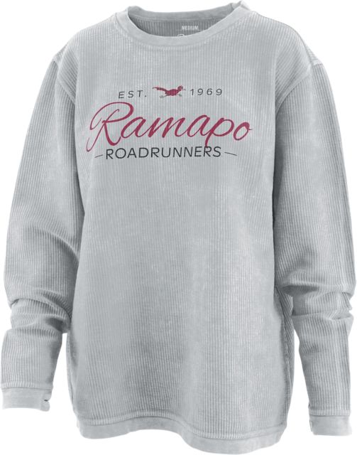 Ramapo College of New Jersey Roadrunners Women's Corduroy Crewneck Sweatshirt