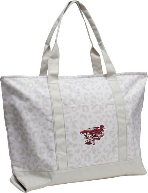 Ramapo College of New Jersey Leopard Tote