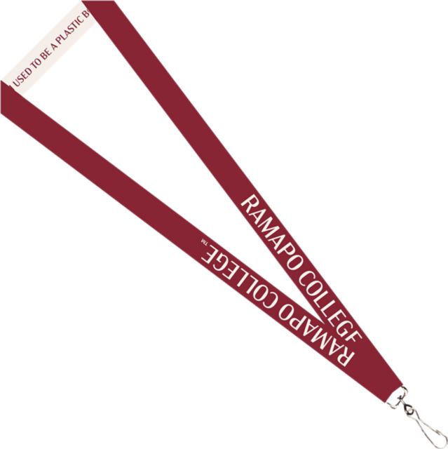 Ramapo College of New Jersey Recycled Lanyard