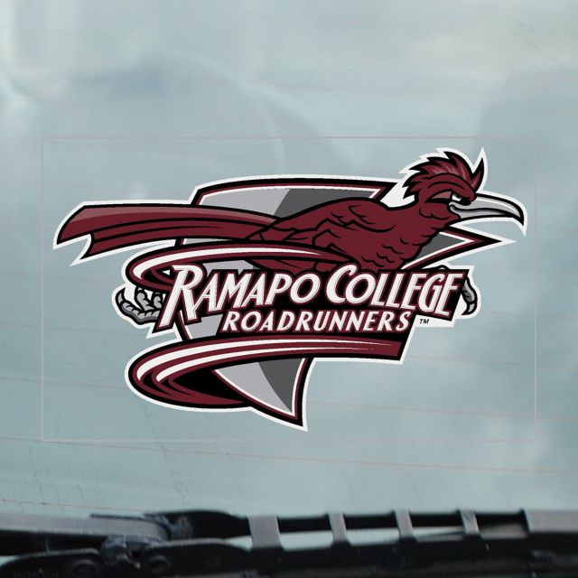 Ramapo College of New Jersey Roadrunners Cling Decal