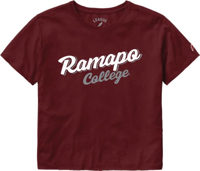 Ramapo College of New Jersey Roadrunners Women's Crop Short Sleeve T-Shirt