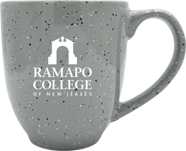 Ramapo College of New Jersey 16 oz. Laser Engraved Bistro Mug