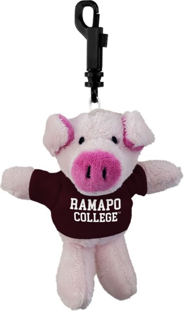Ramapo College of New Jersey Plush Keychain