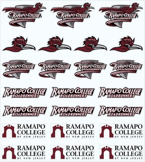Ramapo College of New Jersey Roadrunners Sticker Sheet