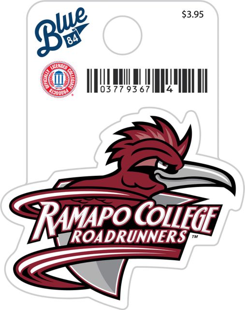 Ramapo College of New Jersey Roadrunners Mini Sticker
