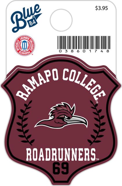 Ramapo College of New Jersey Roadrunners Mini Sticker