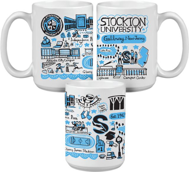 Stockton University Julia Gash 15 oz. Mug