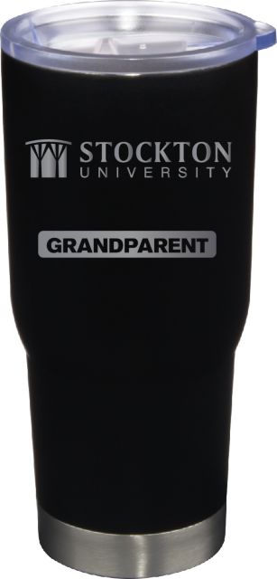 22 oz Matte Black Stainless Steel Tumbler Grandparent