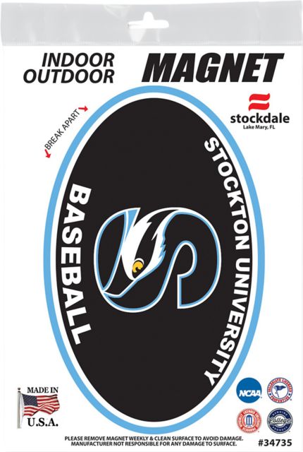 Stockton University Baseball 3.5'' x 5.5'' Magnet