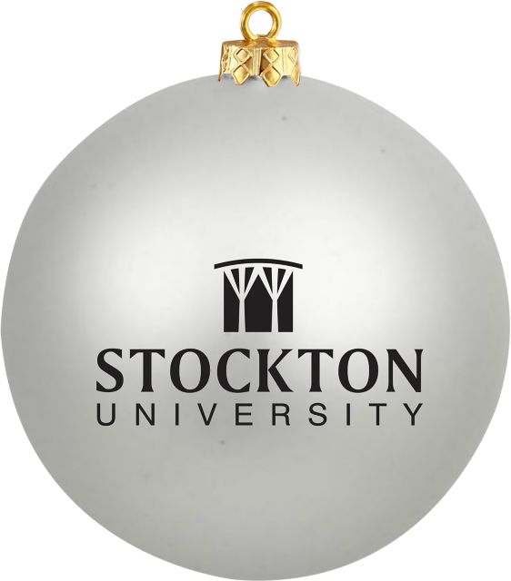 Stockton University Shatterproof Round Ornament